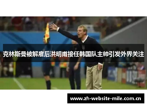 克林斯曼被解雇后洪明甫接任韩国队主帅引发外界关注 克林斯曼被解雇后洪明甫接任韩国队主帅引发外界关注
